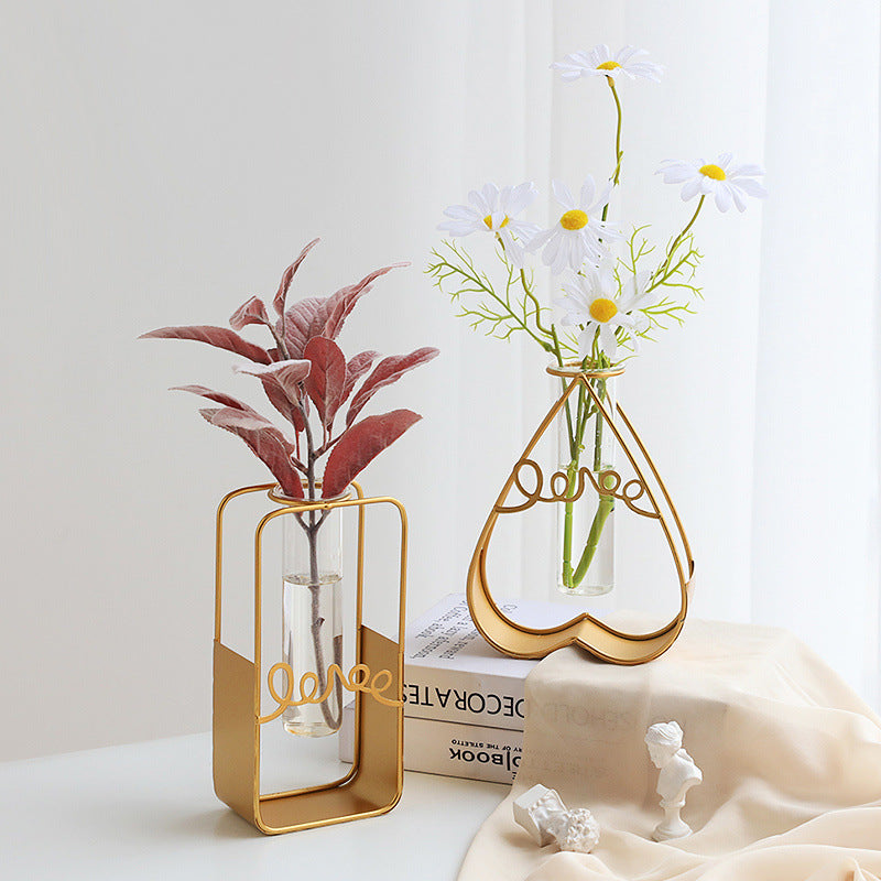 Elegant Tabletop Floral Decor Vase