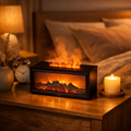 Flame Effect Aromatherapy Diffuser & Humidifier — 7 Colour LED | Creates Instant Home Ambience