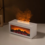 Flame Effect Aromatherapy Diffuser & Humidifier — 7 Colour LED | Creates Instant Home Ambience