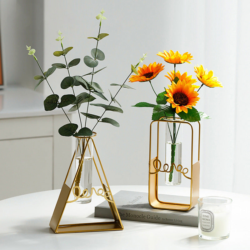 Elegant Tabletop Floral Decor Vase