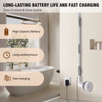 Electric Spin Scrubber – Cordless Cleaning Brush with Long Handle