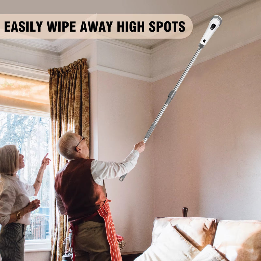 Electric Spin Scrubber – Cordless Cleaning Brush with Long Handle