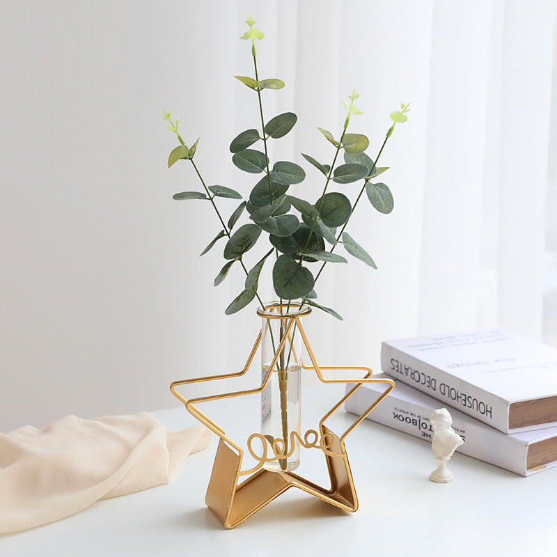 Elegant Tabletop Floral Decor Vase